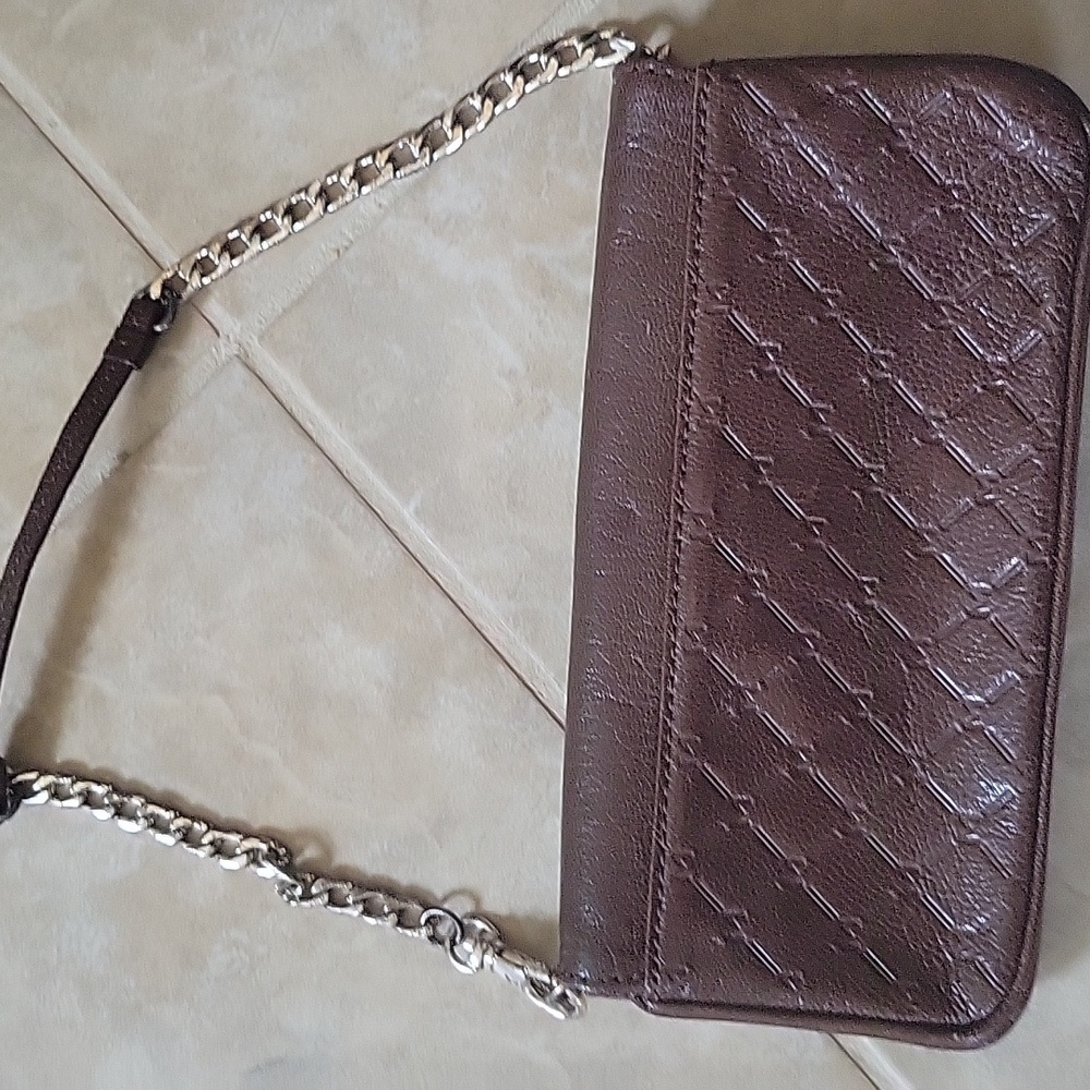 Y2K VTG Michael Kors Brown Quilted Leather Bag - Picture 5 of 9